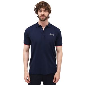 Fila Fl Camiseta Polo Hombre Azul