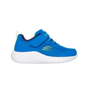 Skechers Tenis Bounder Infantil Azul