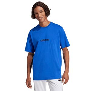 Adidas Camiseta M Lin Sj T Azu Hombre Azul