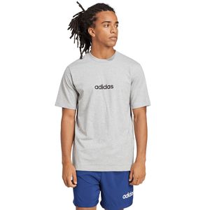 Adidas Camiseta M Lin Sj T Hombre Gris