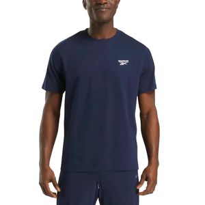 Reebok Camiseta Cody Small Logo Crew Hombre Azul