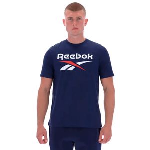 Reebok Camiseta Bruno Crew Hombre Azul