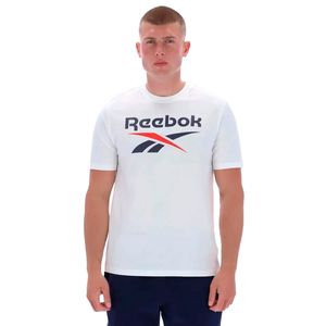 Reebok Camiseta Bruno Crew Hombre Blanco