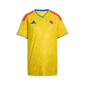 Adidas Camiseta Colombia Mujer Amarillo