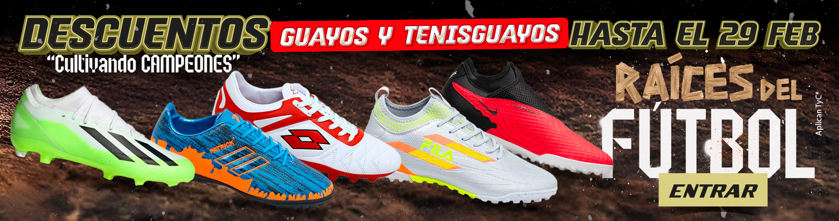 Tenis, Zapatillas y Guayos para Hombre de Marca Adidas, Nike, Fila